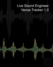 Live Sound Venue Tracker 1.0 - Blank Lined Pages, Charts And Sections 8x10
