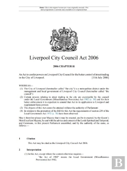 Bertrand.pt - Liverpool City Council Act 2006