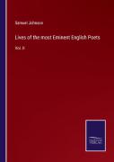 Lives Of The Most Eminent English Poets