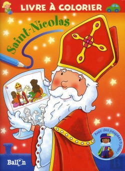 Bertrand.pt - Livre A Colorier Saint-Nicolas