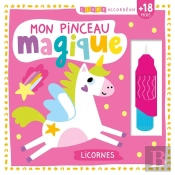 Livre Accordéon : Mon Pinceau Magique ; Licornes