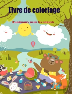Bertrand.pt - Livre De Coloriage D'Animaux Pour Les Enfants