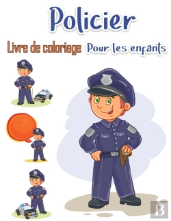 Bertrand.pt - Livre De Coloriage De Policier Pour Enfa