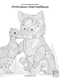 Bertrand.pt - Livre De Coloriage Pour Adultes Animaux