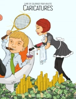 Bertrand.pt - Livre De Coloriage Pour Adultes Caricatures 1