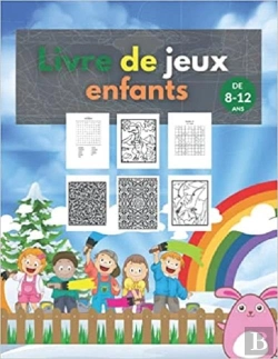Bertrand.pt - Livre De Jeux Enfants De 8-12 Ans - Apprendre En S'Amusant  Mots Meles  Coloriages  Labyrinthes