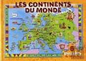 Livre De Puzzles/Les Continents Du Monde