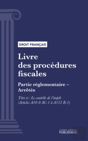 Livre Des Procedures Fiscales