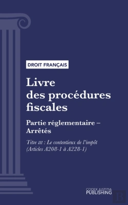 Bertrand.pt - Livre Des Procedures Fiscales