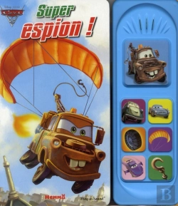 Bertrand.pt - Livre Musical Super Espion Cars 2