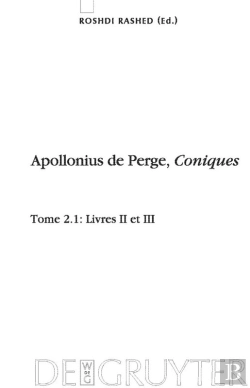 Bertrand.pt - Livres Ii Et Iii. Commentaire Historique Et Mathématique, Édition Et Traduction Du Texte Arabe