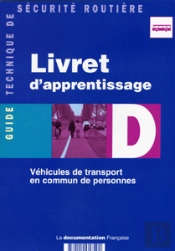 Livret D'Apprentissage D ; Vehicules De Transport En Commun De Personnes