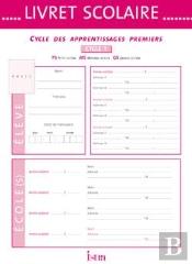 Livret Scolaire Cycle 1