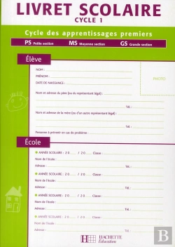 Bertrand.pt - Livret Scolaire ; Cycle 1 ; Programme 2008