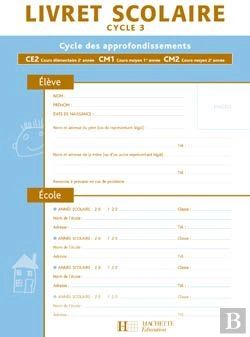 Bertrand.pt - Livret Scolaire ; Cycle 3 ; Programme 2008