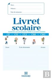 Livret Scolaire De L'École Élémentaire ; Cp-Cm2