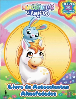 Bertrand.pt - Livro de Autocolantes Almofadados - Unicórnios & Amigos