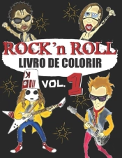Livro De Colorir Rock N Roll