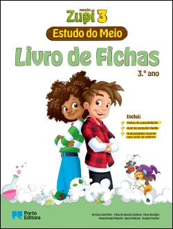 Bertrand.pt - Livro de Fichas - MISSÃO Zupi - Estudo do Meio - 3.º Ano