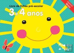 Livro de Fichas Pré-Escolar 3 e 4 Anos