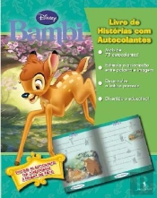 Livro de Histórias com Autocolantes - Bambi
