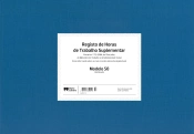 Livro de Registo de Horas de Trabalho Suplementar - Modelo 50