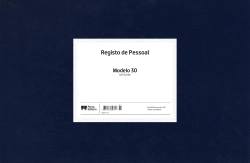 Bertrand.pt - Livro de Registo de Pessoal - Modelo 30 - 50 Folhas