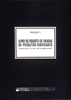 Bertrand.pt - Livro de Registo de Vendas de Prod.Fabricados - Mod.4 - 25 Fls.
