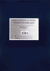 Livro de Registo de Vendas de Prod.Fabricados - Mod.4 - 50 Fls.