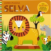 Livro-puzzle: Selva