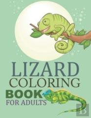 Lizard Coloring Book For Adults