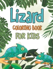 Lizard Coloring Book For Kids
