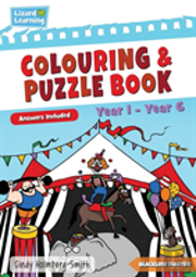 Lizard Learning Colouring And Puzzle Book