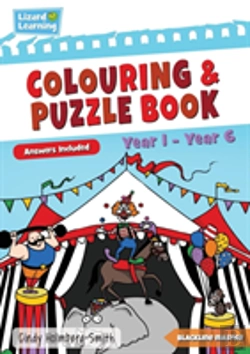 Bertrand.pt - Lizard Learning Colouring And Puzzle Book