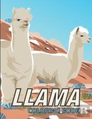 Llama Coloring Book