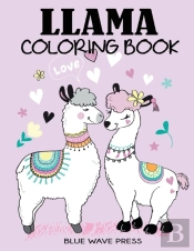 Llama Coloring Book