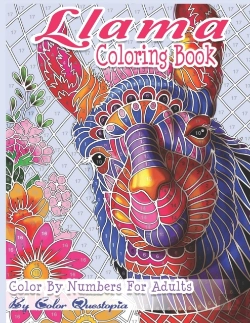Bertrand.pt - Llama Coloring Book - Color By Numbers For Adults