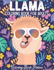 Llama Coloring Book For Adults