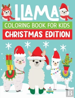 Bertrand.pt - Llama Coloring Book For Kids Christmas Edition