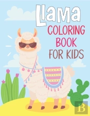Llama Coloring Book For Kids