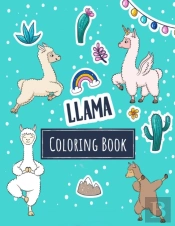 Llama Coloring Book