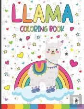 Llama Coloring Book