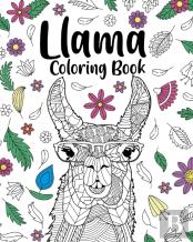 Llama Coloring Book