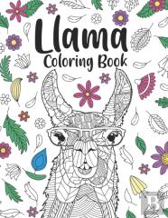 Llama Coloring Book