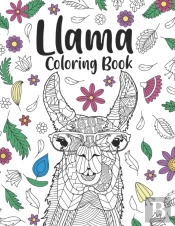 Llama Coloring Book