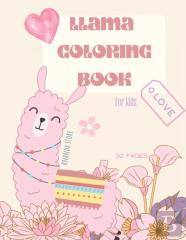 Llama Coloring Book