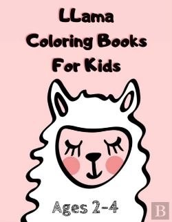 Bertrand.pt - Llama Coloring Books For Kids Ages 2-4