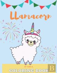Llamacorn Coloring Book