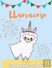 Llamacorn Coloring Book