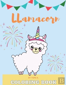 Bertrand.pt - Llamacorn Coloring Book